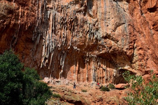 climbing in sector Mars, Leonidio.