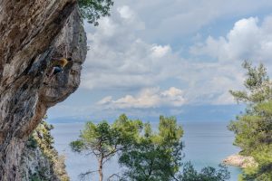 Climbing coaching on Hvar